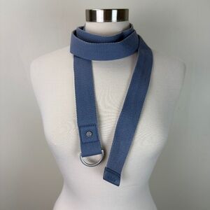 Lululemon Athletica Blue No Limits Yoga Flexibility Stretching Strap | One Size